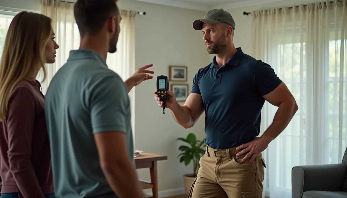 Water damage restoration service